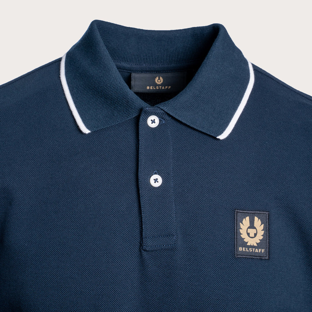Belstaff Long Sleeved Polo. Sakks Menswear Southampton.
