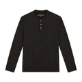Henley Shirt - Nero Assoluto