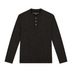 Henley Shirt - Nero Assoluto
