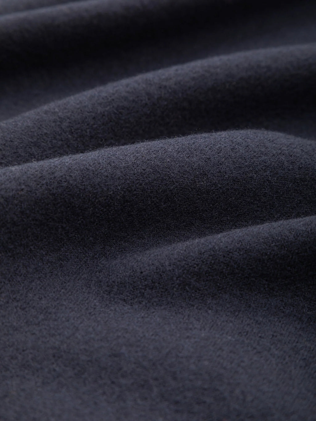 Sweatshirt Soft Felted Jersey Wool - Blu Navy Soft