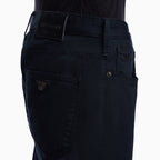 J06 Stretch-Fabric Slim-Fit Trousers - Navy Blue