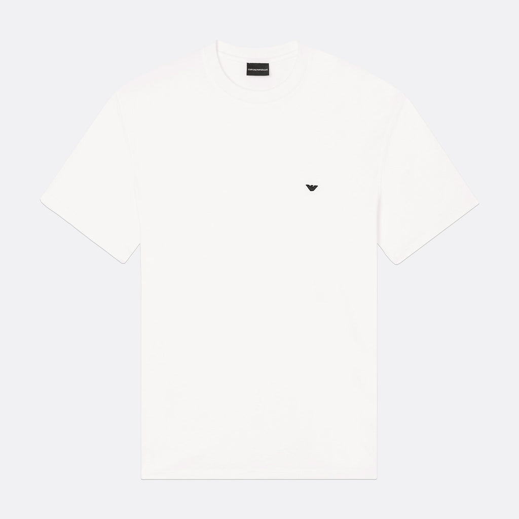 Jersey T-Shirt With Embroidery - Off White