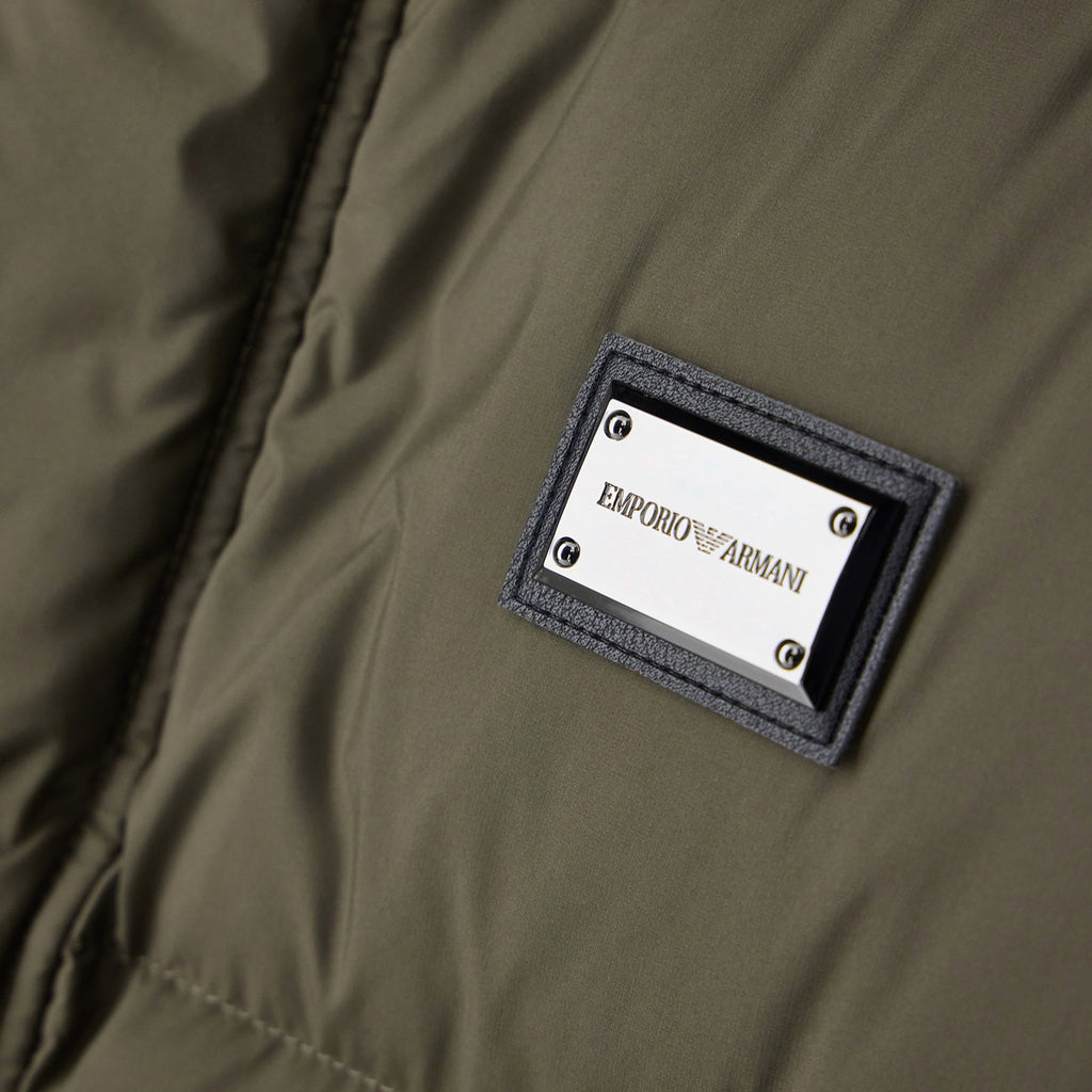 Ultra Fine Ripstop Down Jacket - Green