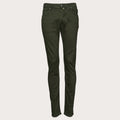 Bard Regular-slim 5 Pocket Cotton and Lyocell Stretch Twill Pants - Algae Green