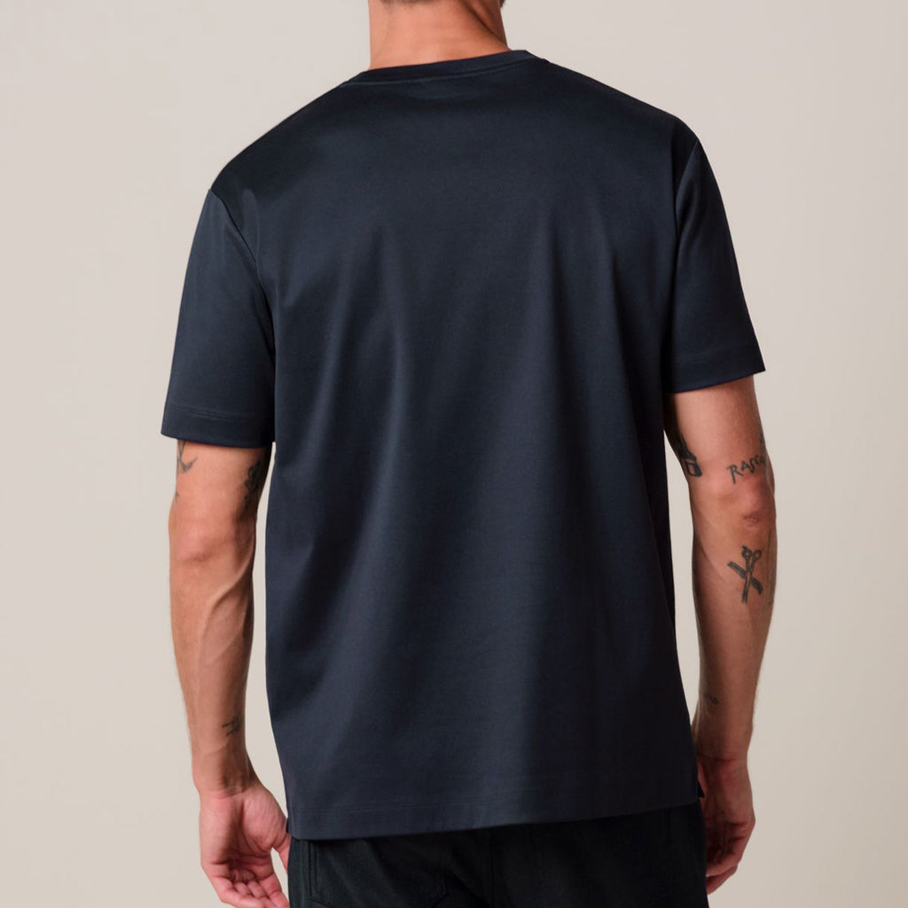 Pima Cotton T-Shirt - Navy