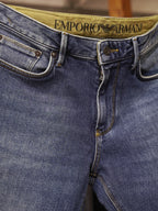J06 Slim-Fit Washed Denim Jeans - Blue