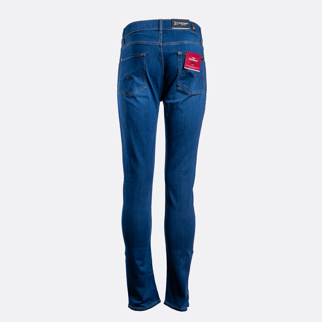 Slimmy Tapered Luxe Performance Plus High Jeans – Dark Blue