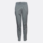A pair of slim-fit sage trousers shown from the back on a light grey background. Briglia Trousers. Sakks Menswear Southampton.