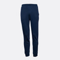A pair of navy blue sweatpants shown from the back against a light gray background. Emporio Armani Sweat Pants. Sakks Menswear Southampton.
