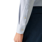 Semi Solid Signature Twill Shirt – Light Blue