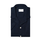 Eton Seersucker Resort Shirt - Blue
