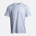 A light blue crew-neck short-sleeve t-shirt displayed on a clean, light gray background. Jacob Cohën T-Shirt available at Sakks Menswear in Southampton.