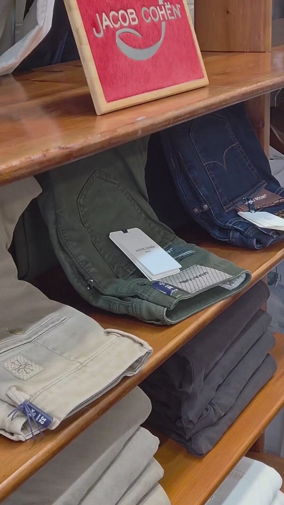 Bard Regular-Slim 5 Pocket Cotton and Lyocell Stretch Twill Pants - Algae Green