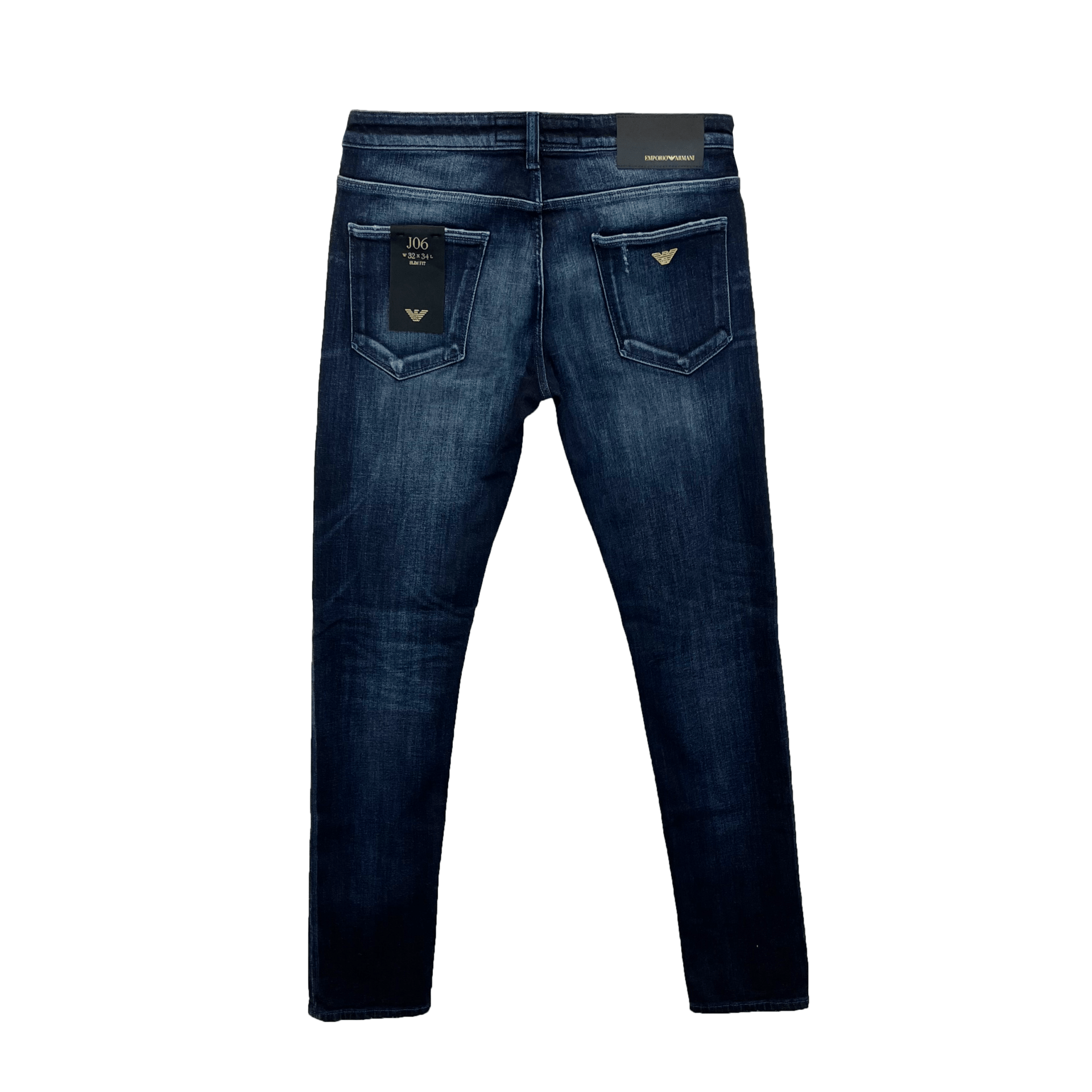 Emporio Premium J06 Slim Jeans | Dark Blue/Gold